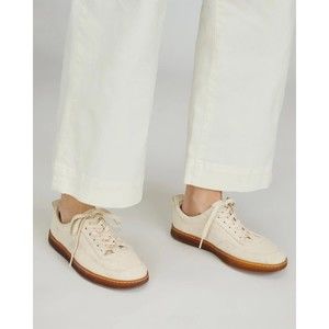 Everlane The Tread Bare Unisex Sneakers Canvas Beige Women Size 7 Men Size 5